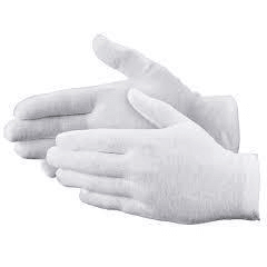 MENS 100% Cotton Light Weight Inspector Gloves (1200 Pairs/Case) - Gloves To Your Door