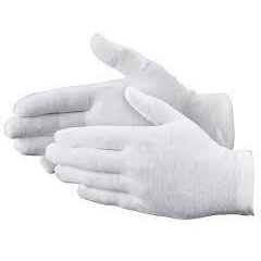 MENS 100% Cotton Light Weight Inspector Gloves (1200 Pairs/Case)