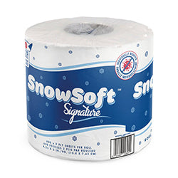 "SNOW SOFT SIGNATURE" Bathroom Tissue 2 Ply (24 RLX/CS BTS60024)