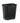 Medium Wastebasket 27 L, Black - 12/case - Gloves To Your Door