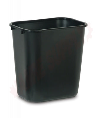 Medium Wastebasket 27 L, Black - 12/case - Gloves To Your Door