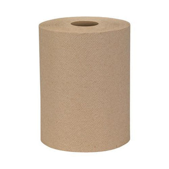 8" x 800' Kraft Towel 2 CORE - 6/Case - Gloves To Your Door