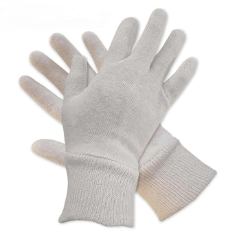 Women's Polyester-cotton Inspectors Gloves w/ Knit Wrist (600 Pairs/Case) - Gloves To Your Door