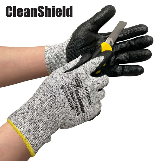 Nitrile Coated Palm Cut-Resistance Gloves. Level 5 (120 Pairs/Case)