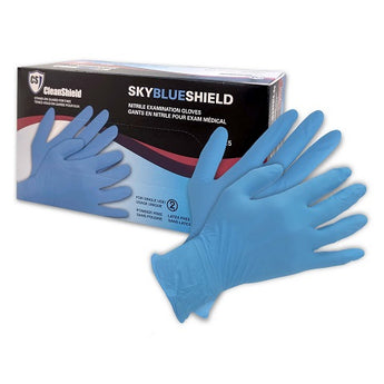 SkyblueShield Nitrile Examination Gloves. 5MIL (1000/Case) - Gloves To Your Door