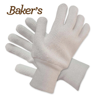 Baker´s Terry Cloth Seamless Gloves w/ Knit Wrist (120 Pairs/Case) - Gloves To Your Door