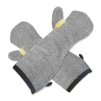 Baker's Terry Cloth Oven Mitt Gloves Kevlar Patch 17'' (48 Pairs/Case) - Gloves To Your Door