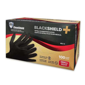 BlackShield+ Nitrile Examination Gloves 6.5MIL (1000/Case) - Gloves To Your Door