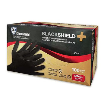 BlackShield+ Nitrile Examination Gloves 6.5MIL (1000/Case) - Gloves To Your Door