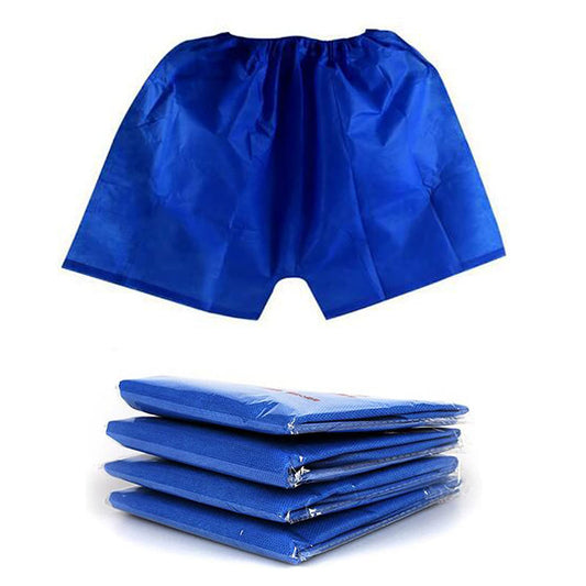 Disposable Shorts Blue XL (100/Case)