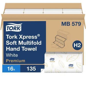 Tork Xpress Folded Paper Towel H2 White - Gloves To Your Door