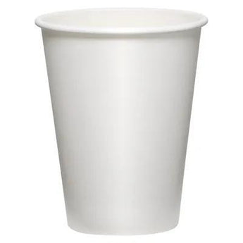 Hot Cup 12 OZ Paper White - Gloves To Your Door