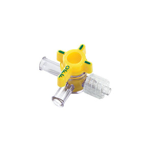 HI-FLOโข Intravenous Stopcock, Large Bore, 3-Way, ID 9Fr
