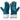 Nitrile Fully Coated Gloves, With Safety Cuff In Blue (120 Pairs/Case) - Gloves To Your Door