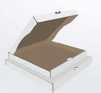 Square Pizza Box D-Flute 50/bundle - Gloves To Your Door
