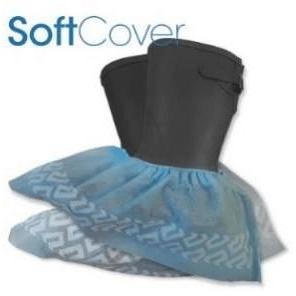 SoftCover Non-woven Shoe Covers Anti Slip Bottoms (500/Case) - Gloves To Your Door