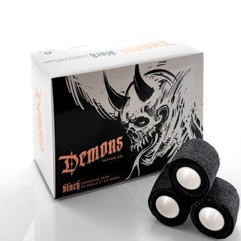 Black Cohesive Bandage 2" x 180" - 24 rolls - Gloves To Your Door