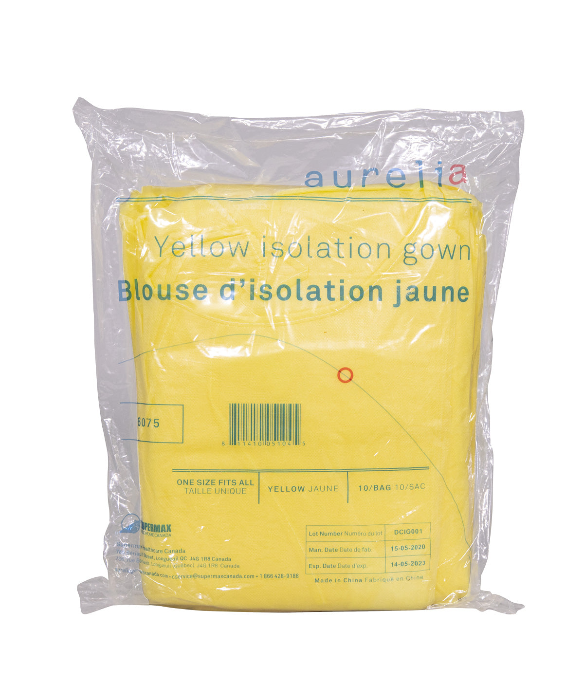 Aurelia Isolation Gowns (50/Case)