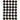 Trestres Checkered Black & Ivory Rug