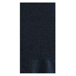 Serviette de table noire 2 épaisseurs (1000/CS)