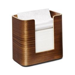 "TORK" Walnut Tabletop Napkin Dispenser