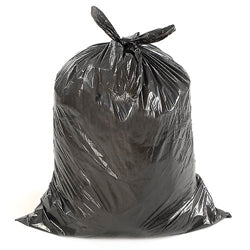 Eco Garbage Bags, Black - Gloves To Your Door