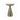 Table d'appoint Byla en laiton et marbre