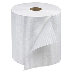 White Hand Towel 8" x 600' (12RLX/CS Advanced H21)