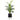 Jardinière tressée noire Isha