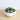 Arrangement de plantes succulentes artificielles Zed dans un pot blanc bas de 18 cm 
