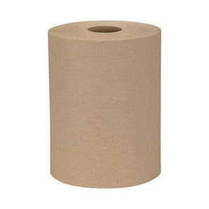 8" x 800' Kraft Towel 2 CORE - 6/Case - Gloves To Your Door