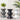 Table d'appoint Charlie en béton et terrazzo, style milieu du siècle 