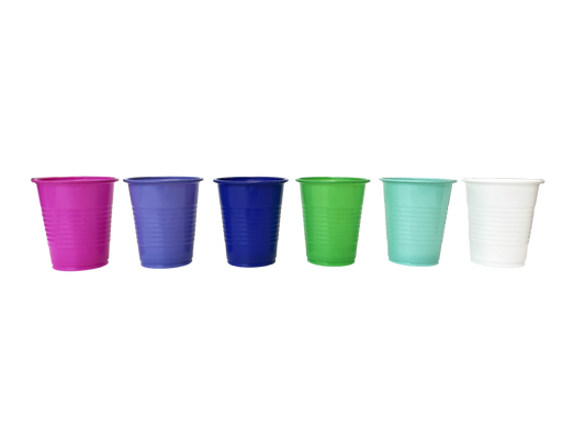 Aurelia Vasos de Plástico 100% Reciclables 5oz (1000 Vasos/Caja)