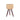 Flar Bamboo Planter On Wooden Stand