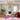 Tapis Fafela rose violet multicolore