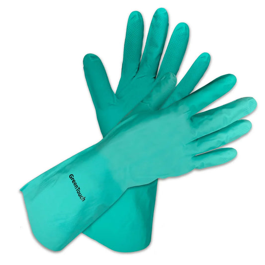 Gants réutilisables en nitrile Green-Touch 11 mil (144 paires/caisse) 