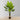 Javi Artificial Spathiphyllum Leaf Potted Plant 51"