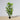 Jerico Artificial Rubber Potted Plant 4'