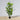 Plante artificielle en caoutchouc Jerico en pot 4'