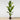 Plante artificielle en pot de feuilles de spathiphyllum Moka (plusieurs tailles)