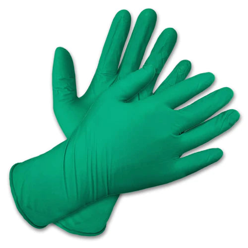 Guantes de examen de nitrilo CleanShield Green Shield - (1000 guantes/estuche) 