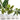 Perla - White Bamboo Mid-Century Mushroom Planter