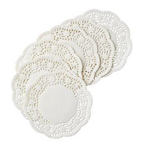4" Normandy Lace Paper Doilies - 1000/pack - Gloves To Your Door