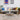 Table d'appoint Byla en laiton et marbre