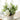 Bouquet de fleurs artificielles en pot Aviva 8''X8''