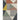 Tapis gris multicolore Mizza