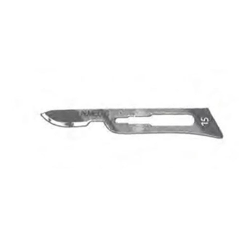 Al Medic Stainless Steel Surgical Blade Fitment 15 Sterile Individually packaged (1000/Case)